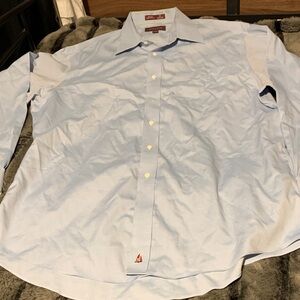 #381 Nordstrom Men's Light Blue Dress Shirt